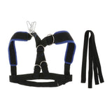 Maxbell Fitness Sled Harness Workout Speed Trainer Vest Belt with Pull Strap