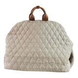 Maxbell Pet Tote Bag Travel Transport Bag Pet Carrier Bag Hiking Bag Dog Carrier Bag L Beige