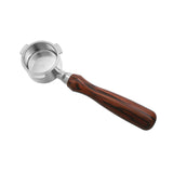 Maxbell Coffee Bottomless Portafilter with Basket Stainless Steel Comfortable Grip 51mm