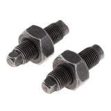Maxbell 2pcs Solid Valve Adjusting Screws with Nuts for 50-125cc ATV Dirt Bike