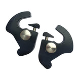 Maxbell Quick Release Windshield Clamps For Harley Dyna Sportster black