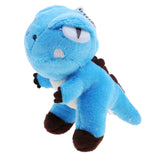 Max Mini Plush Dinosaur Pendant Stuffed Doll Keychain Backpack Accessories Blue