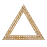 Max Decoration DIY Woven Tools Handmade Knitting Weaving Loom Triangle Wooden