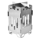 Maxbell Stainless Steel Foldable Camping Wood Stove Outdoor Picnic Backpacking Stove