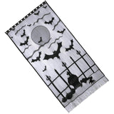Maxbell Halloween Door Curtain Spooky Door Panel Cover for Decoration Supplies Creeping Ghoul