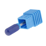 Max Ceramic Nail Drill Bits Burr File Medium Grit Manicure Pedicure Tool Blue