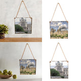 Max Wood Notre Dame de Paris Decoration Wooden Hanging Plaque Sign  Style 2