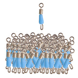 Max Metal Fishing Line Connector Quick Change Rolling Swivels Clip Swivels M