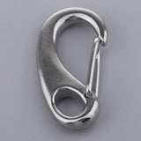 Maxbell Scuba Diving Stainless Steel Egg Quick Link Carabiner Snap Hooks Clip 50mm