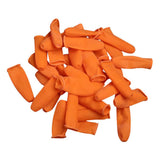 Maxbell 100Pieces Disposable Latex Non-Slip Fingertips Gloves Set 0.9inch dia