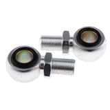 Maxbell 1 Pair Eye Adapter Eye End For Motorcycle Scooter Shock Absorber 14mm Sliver