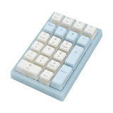 Maxbell Wired Numeric Keypad Waterproof Portable for Office Home Desktop Blue