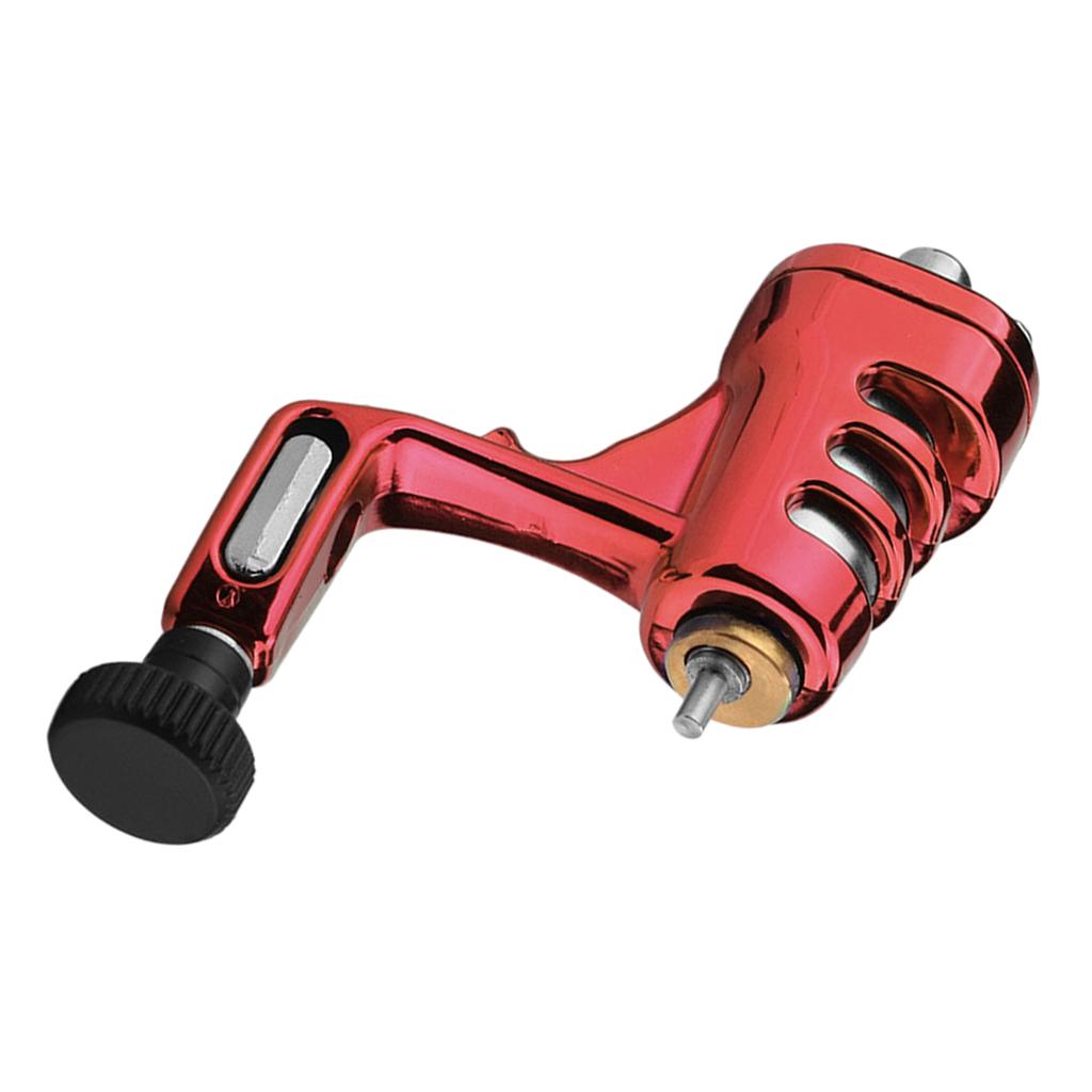 Maxbell Lightweight Rotary Tattoo Machine Shader Liner Tattoo Gun for Beginners Red