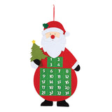 Maxbell Xmas counting Calendar Wall Hanging Decor for decor Santa