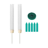 Maxbell 2 Pieces lichen Poles lichen Column Pole lichen Sticks for Balcony Indoor Growing White