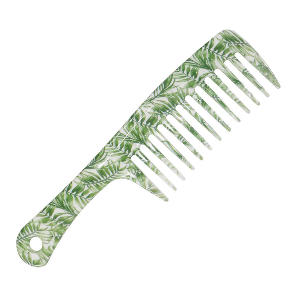Maxbell 1Pcs Hairdressing Comb Anti-static Handle Wide Tooth Hair Comb Detangling 01