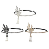 Maxbell Vantage Gastby Lady Headband Charlestone Cocktail Headpiece Party