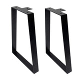 Maxbell 2x Metal Table Legs Iron Desk Legs DIY for Coffee Tables Night Stands Office