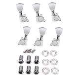 Max Maxb 6 Pieces 3R 3L Guitar Tuning Pegs Machine Heads for Acoustic Electric Guitar