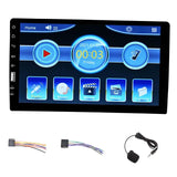 Maxbell Car Radio Player Handsfree Calling FM Radio 9inch Touch Screen Camera Car Radio Only