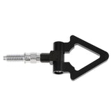 Max Aluminum Alloy Front Rear Bumper Screw on Tow Hook for European Car Black