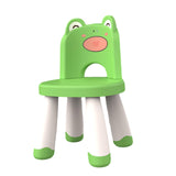 Maxbell Kids Chair Cute Anti Slip Cartoon Desk Chair for Kindergarten Nursery Indoor Green