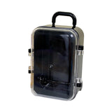 Maxbell mini Suitcases Box Miniature Tiny Jewelry Storage Case Easily Carry Black