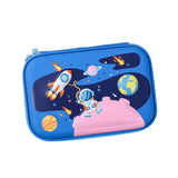 Maxbell 3D Pencil Bags Pen Bag Stationery Pouch Pen Marker Holder for Birthday Gifts Blue