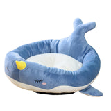 Maxbell Pet Bed for Puppy Kitten Cat Removable Cover Soft for Camping Traveling Fish S