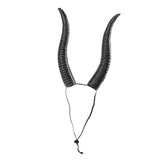 Maxbell Steampunk Goat Horn Hair Band Hair Accessory for Christmas Fancy Dress Prop