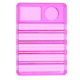 Max Nail Art Polish Pen Rest Holder Organizer Stand for UV Gel Brushes Rose Red