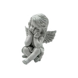 Maxbell Little Angel Figurine Decorative Angel Statue for Living Room Office Bedroom Style B