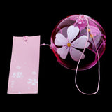Max Japanese Style Glass Windchime Hanging Blessing Bells Home Wind Chimes 20