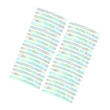 Maxbell Car Wheel Hub Reflective Sticker Exterior Decoration Safety for Cycling 44Pcs