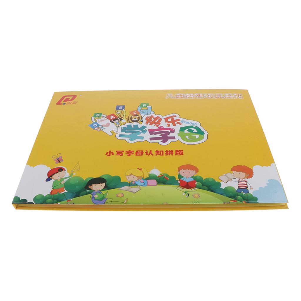Maxbell abc Letters Baby Alphabet Cards Toddler Preschool Learning Educational Toys
