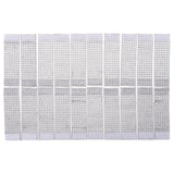 Maxbell 20pcs Plastic Diamond Napkin Rings Holders Wedding Party Table Decor Black