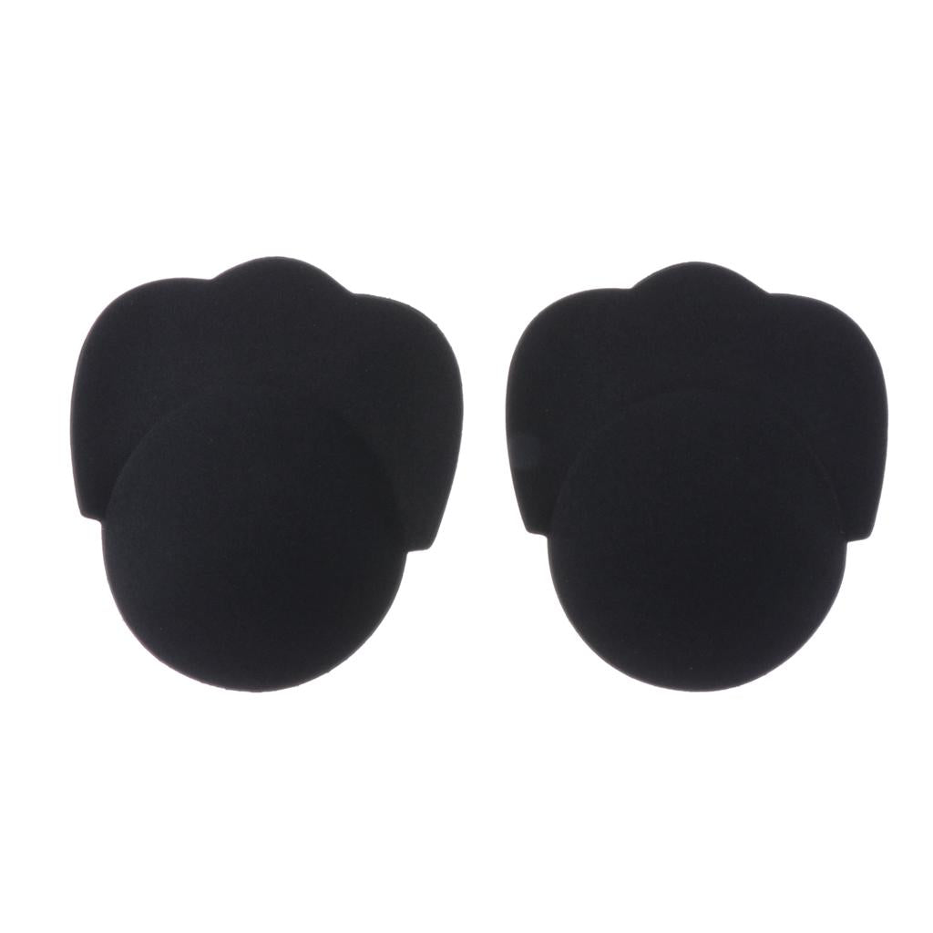 Max Invisible Breast Lift Tape Reusable Nipple Push Up Sticker S-M Black