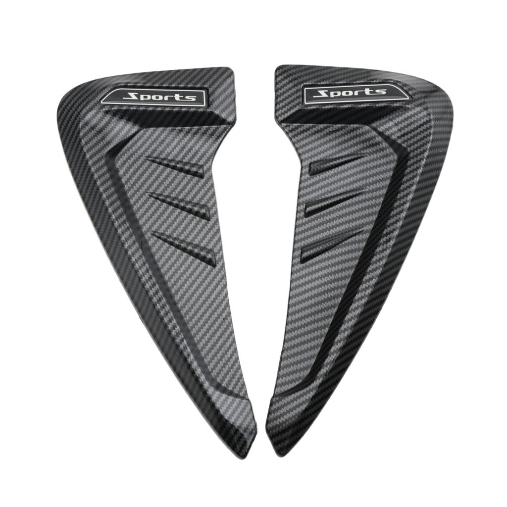Maxbell Carbon Fiber Air Vent Hood Intake Fender Cover Trim for BMW