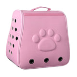 Maxbell Cat Backpack Carrier Carrying Bag Portable for Outdoor Hiking for Small Dogs pink