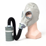 Maxbell National Standard Gas Mask Filter Type Gas Mask With Activated Mask Gray