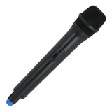 Max Classic Plastic Wireless Microphone Props Fake Mic Toy Handheld Blue