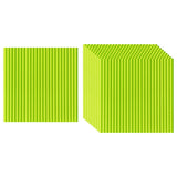 Maxbell 10x 3D Wall Stickers Decoration Decal Durable Home Bedroom PE Foam Wallpaper Green
