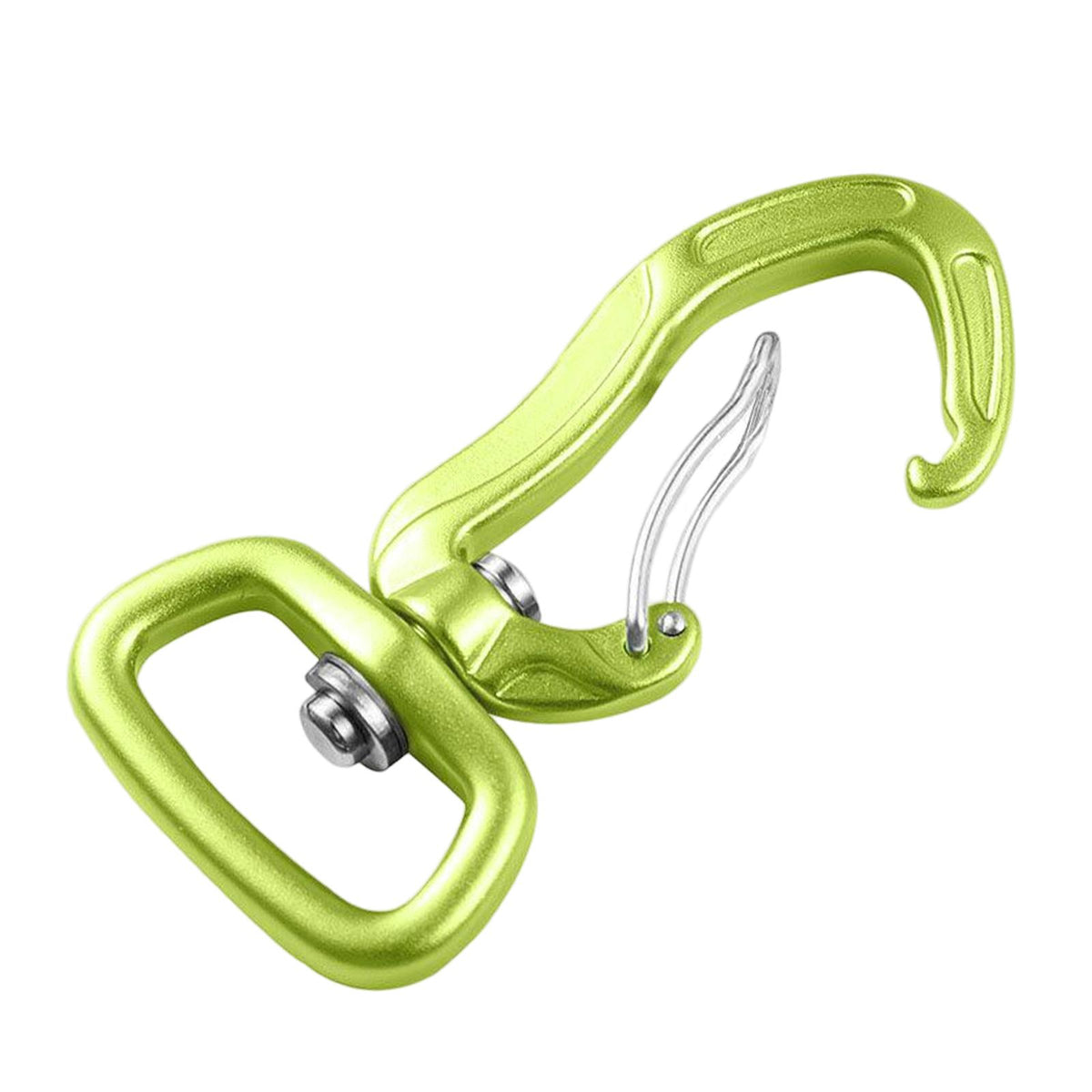 Maxbell Swivel Carabiner Dog Leash Harness Outdoor Camping Tool Home Locking Key Green