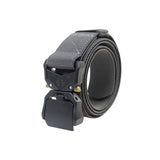 Maxbell Nylon Belt Durable Casual Belt with Quick Release Buckle Waistband Men Belts Dark Gray