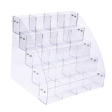Maxbell Storage Box Transparent Acrylic Storage Rack for Office Supplies Pens Table