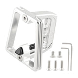 Maxbell Lightweight Folding Bike Carrier Block Adapter Bicycle Pack Bracket Holder Argent