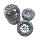 Maxbell 1: 10 Scale RC Tyres Wheel Tires Replace Part for DIY Accs Vehicle Parts Style B