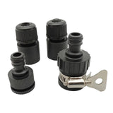 Maxbell 4 Pieces Gardening Water Hose Fittings Adapter Connector Durable Lightweight