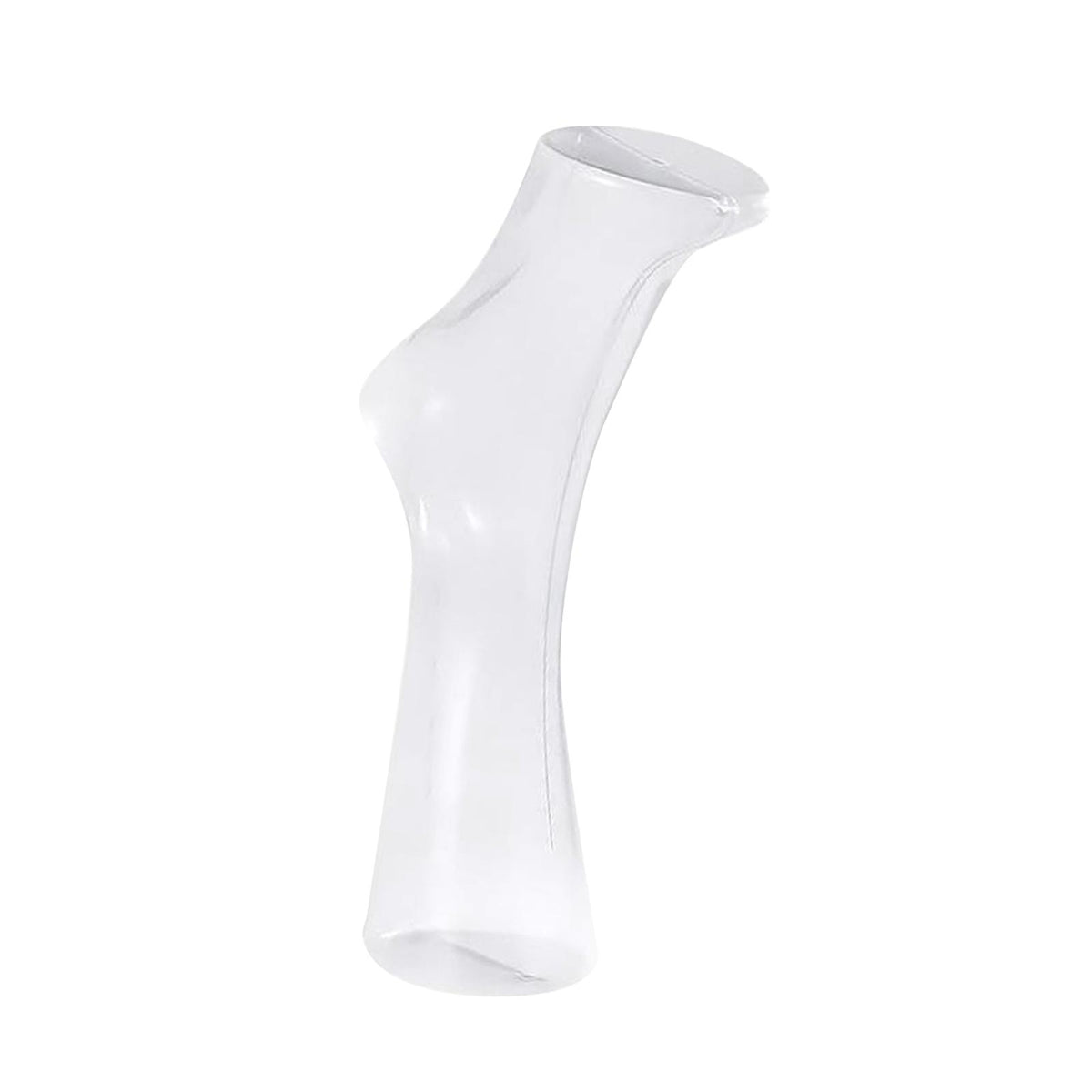 Maxbell Mannequin Foot Model Clear Fake Foot Model for Ankle Bracelet Short Stocking