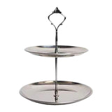 Maxbell Dessert Stand Cupcake Holder Fruit Plate for Baby Shower Holiday Decoration double layer